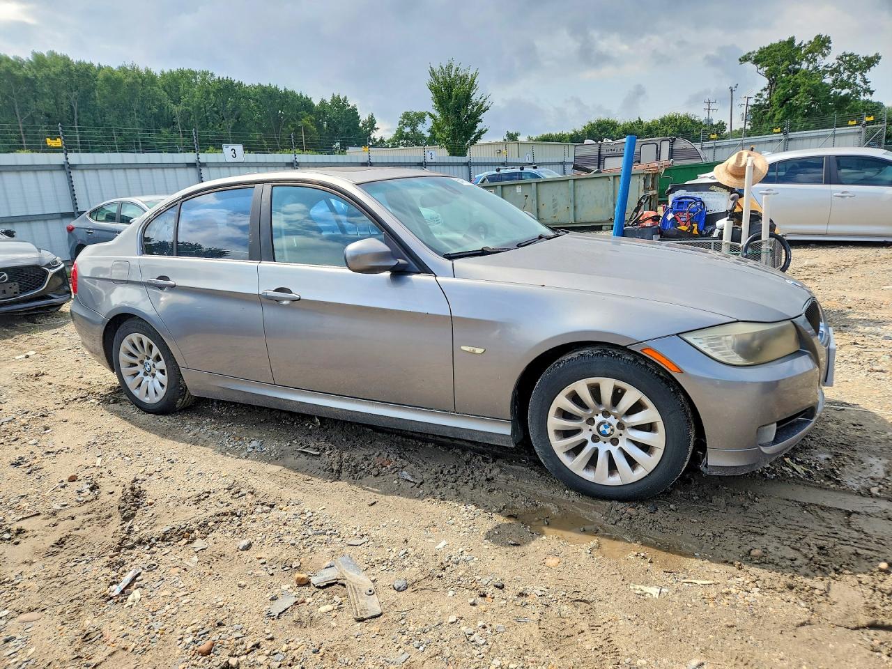 2009 Bmw 328 I Sulev Gray vin: WBAPH57509NL76572