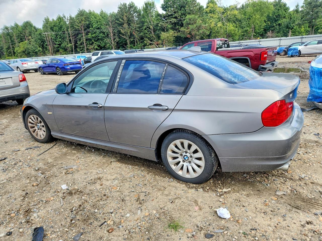 2009 Bmw 328 I Sulev Gray vin: WBAPH57509NL76572