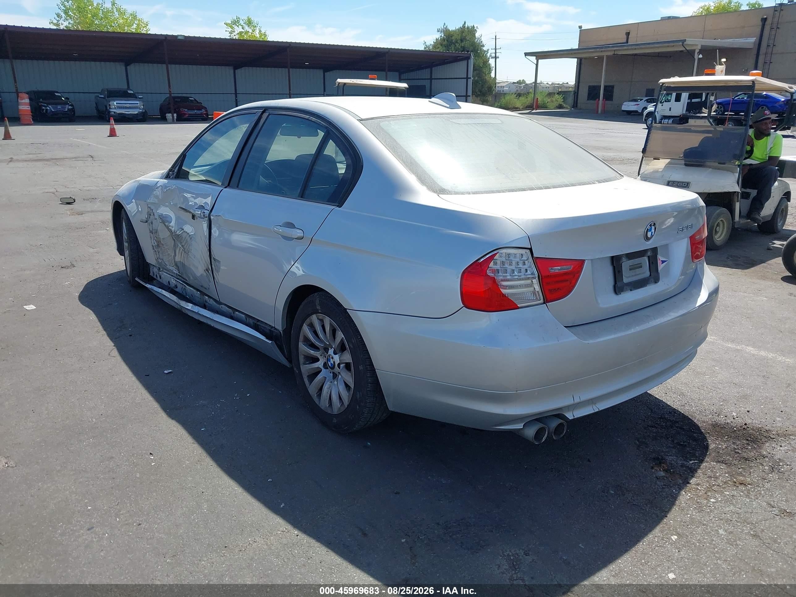 2009 Bmw 328i   Gray vin: WBAPH57539NL76775