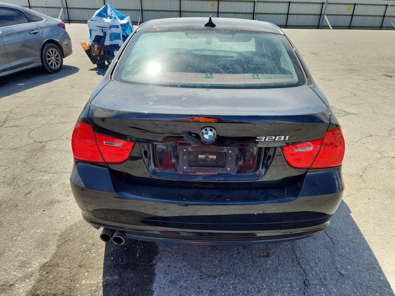 2009 Bmw 328 I Sulev Black vin: WBAPH57549NL77112