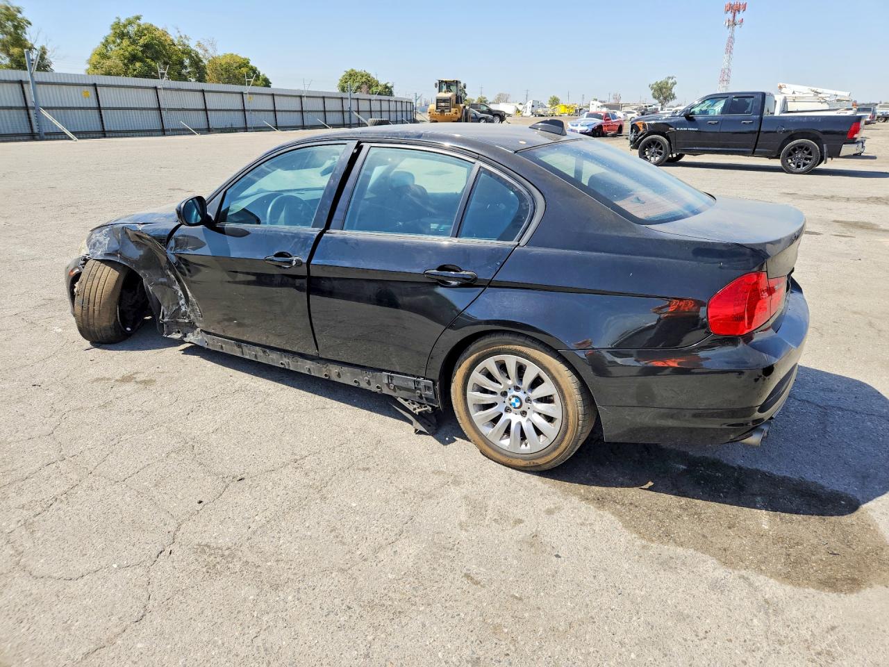 2009 Bmw 328 I Sulev Black vin: WBAPH57549NL77112