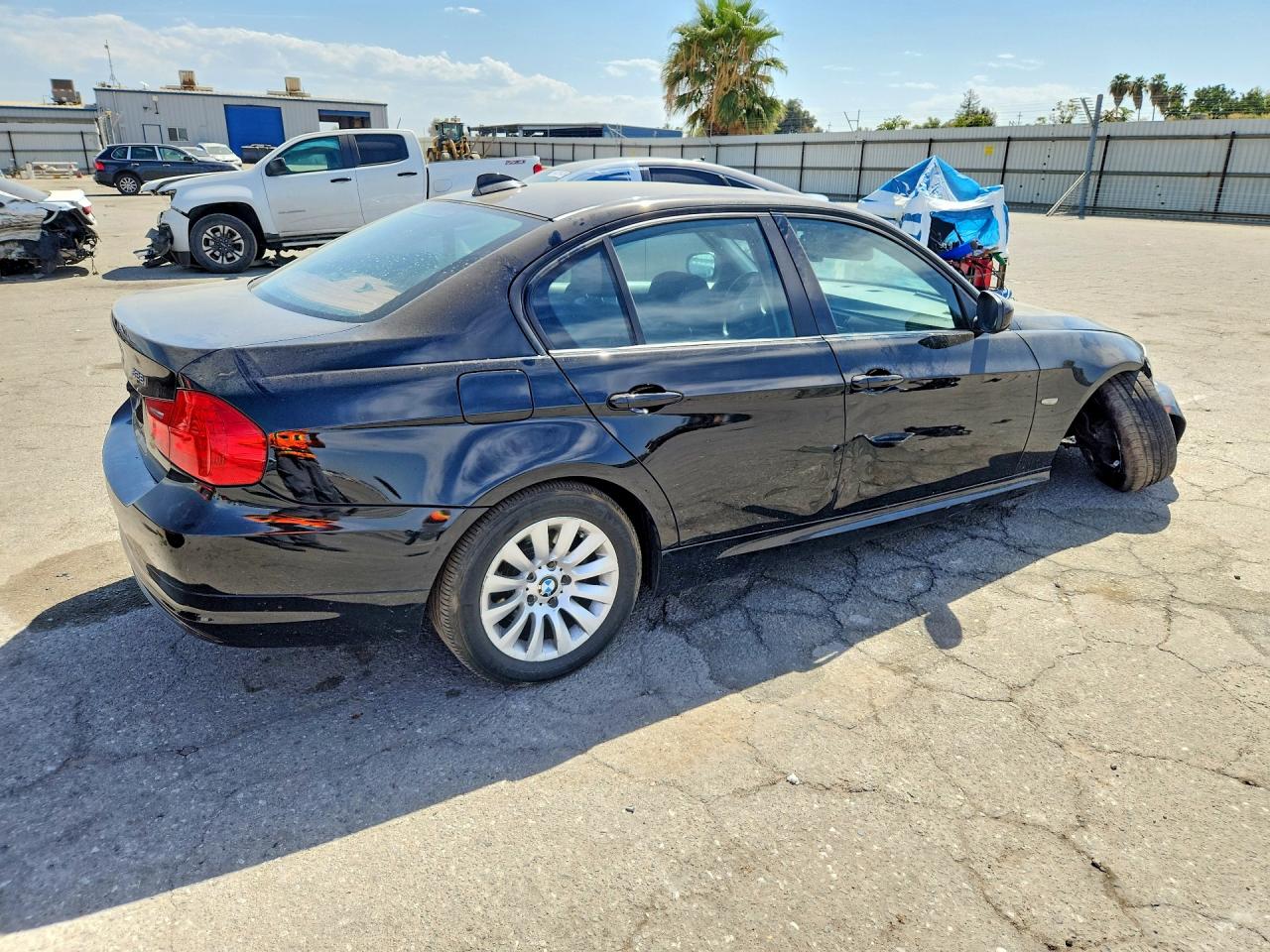 2009 Bmw 328 I Sulev Black vin: WBAPH57549NL77112