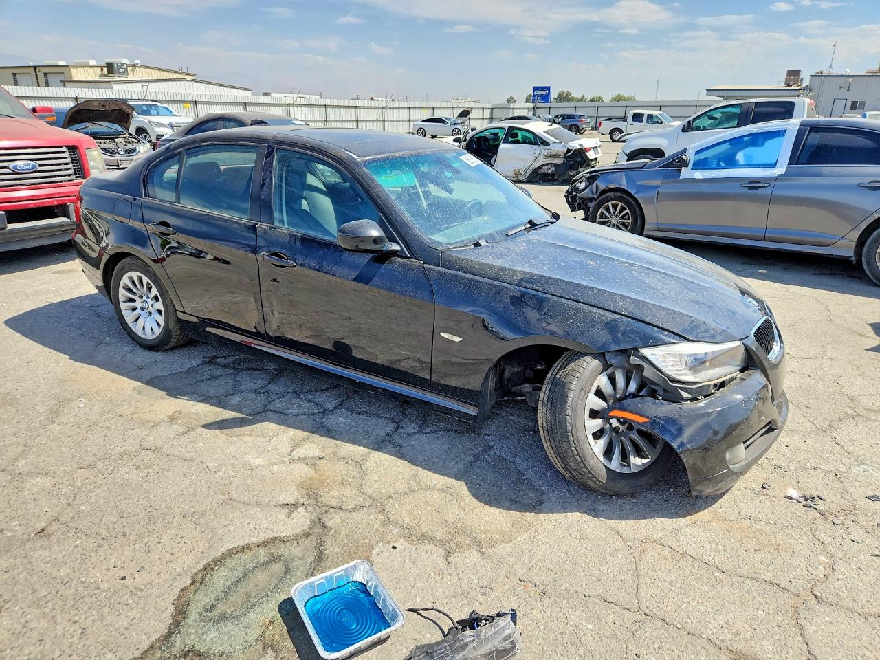 2009 Bmw 328 I Sulev Black vin: WBAPH57549NL77112