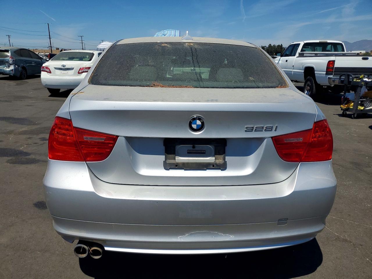 2009 Bmw 328 I Sulev Silver vin: WBAPH57549NL77367