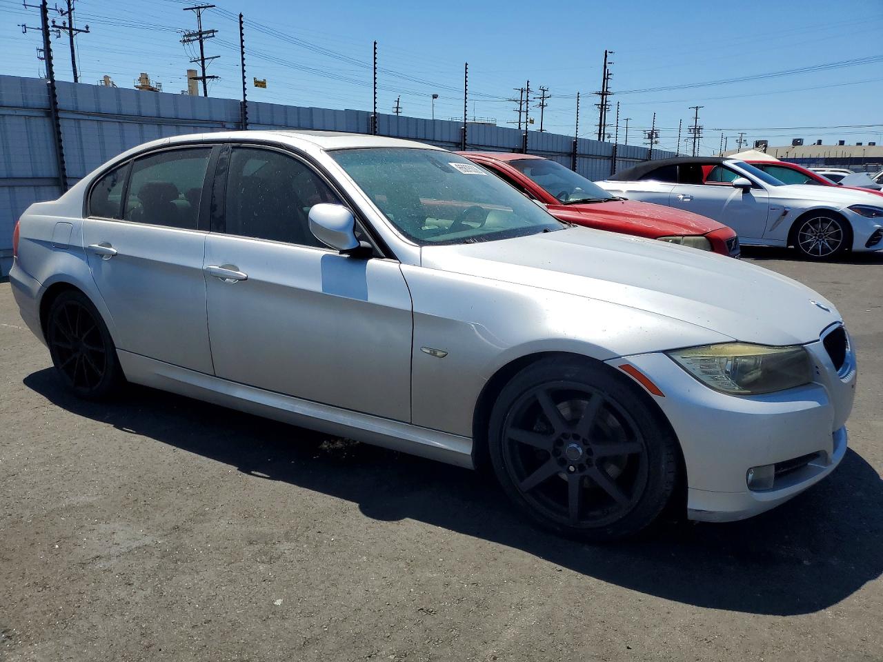 2009 Bmw 328 I Sulev Silver vin: WBAPH57549NL77367