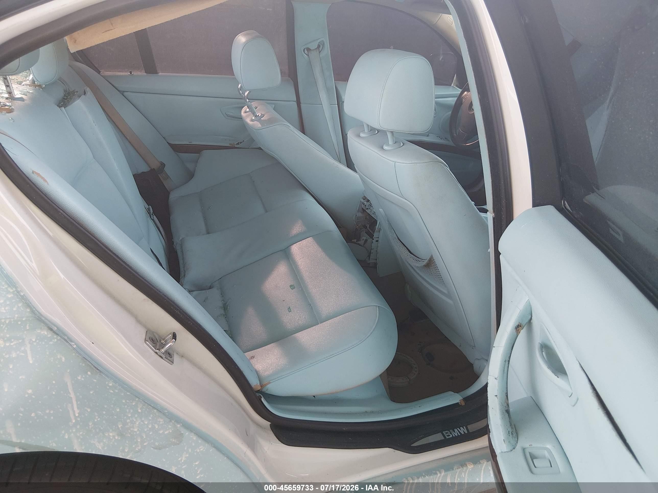 2009 Bmw 328i   Light Blue vin: WBAPH57559NL76549