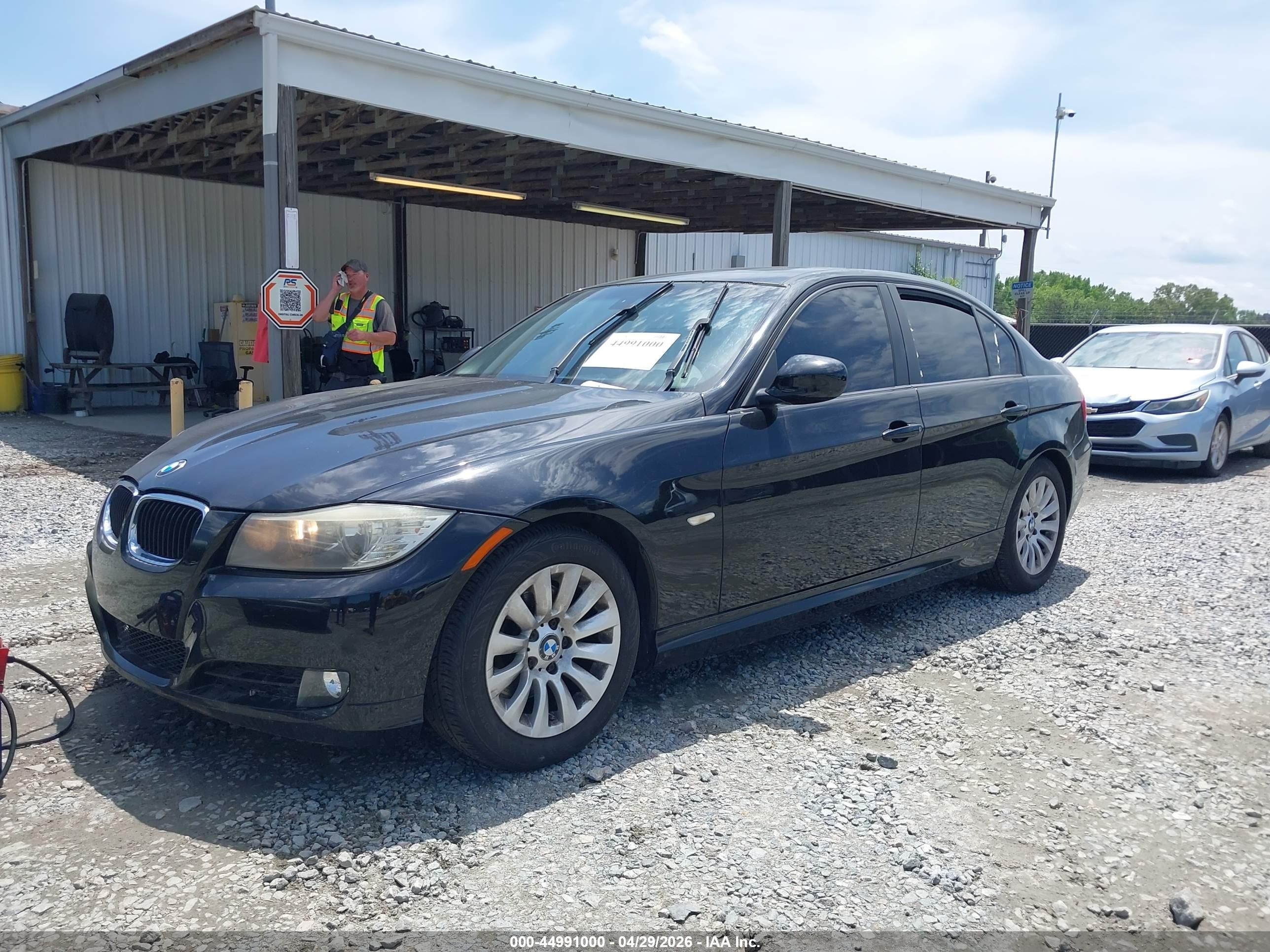 2009 Bmw 328i   Black vin: WBAPH57589NL77260