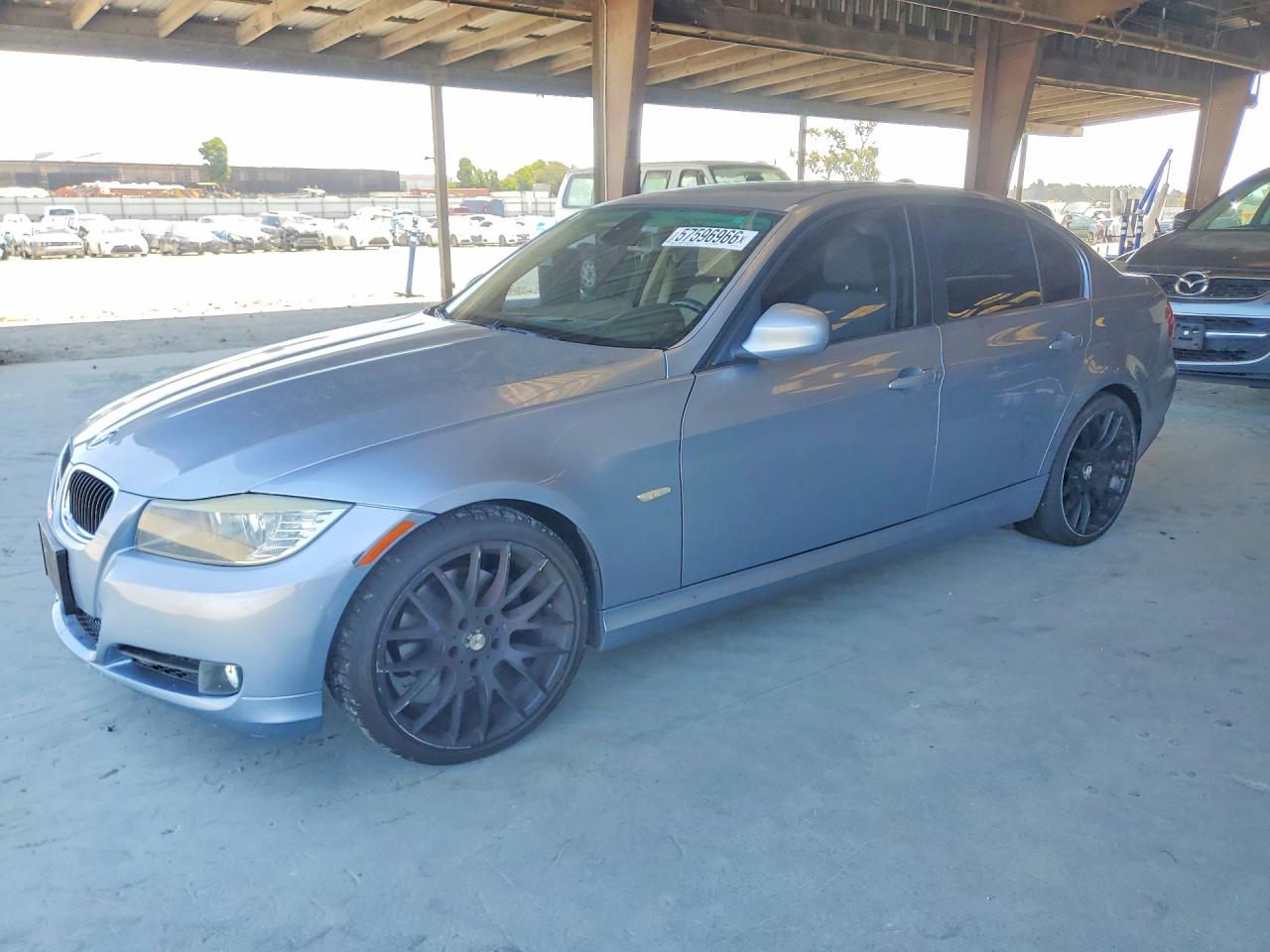 2009 Bmw 328 I Sulev Blue vin: WBAPH57589NM32127