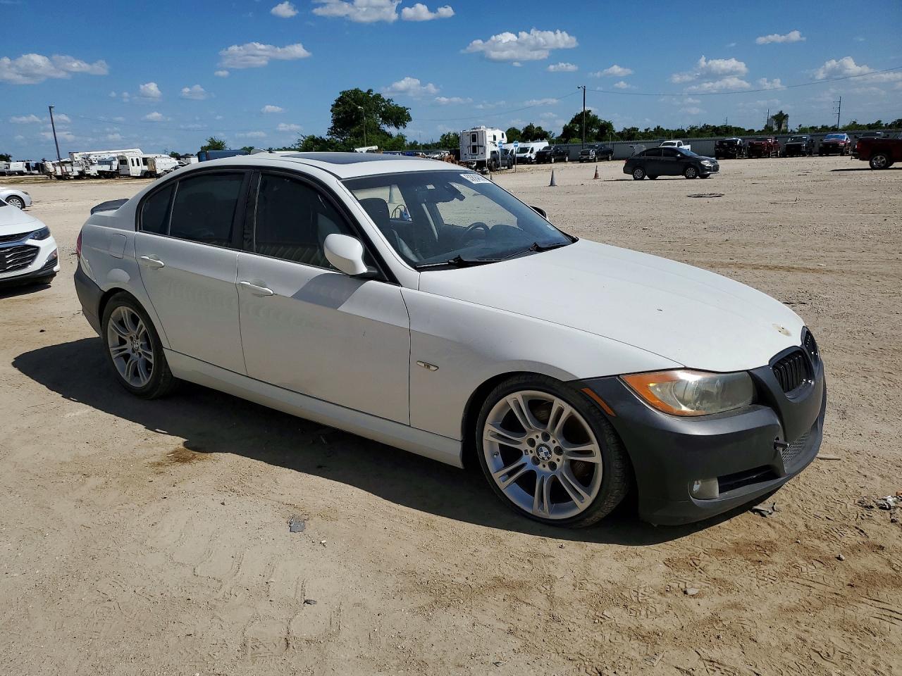 2009 Bmw 328 I Sulev Белый vin: WBAPH57599NL77705
