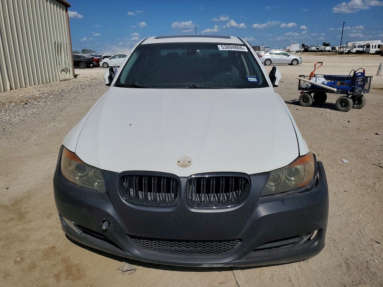2009 Bmw 328 I Sulev Белый vin: WBAPH57599NL77705