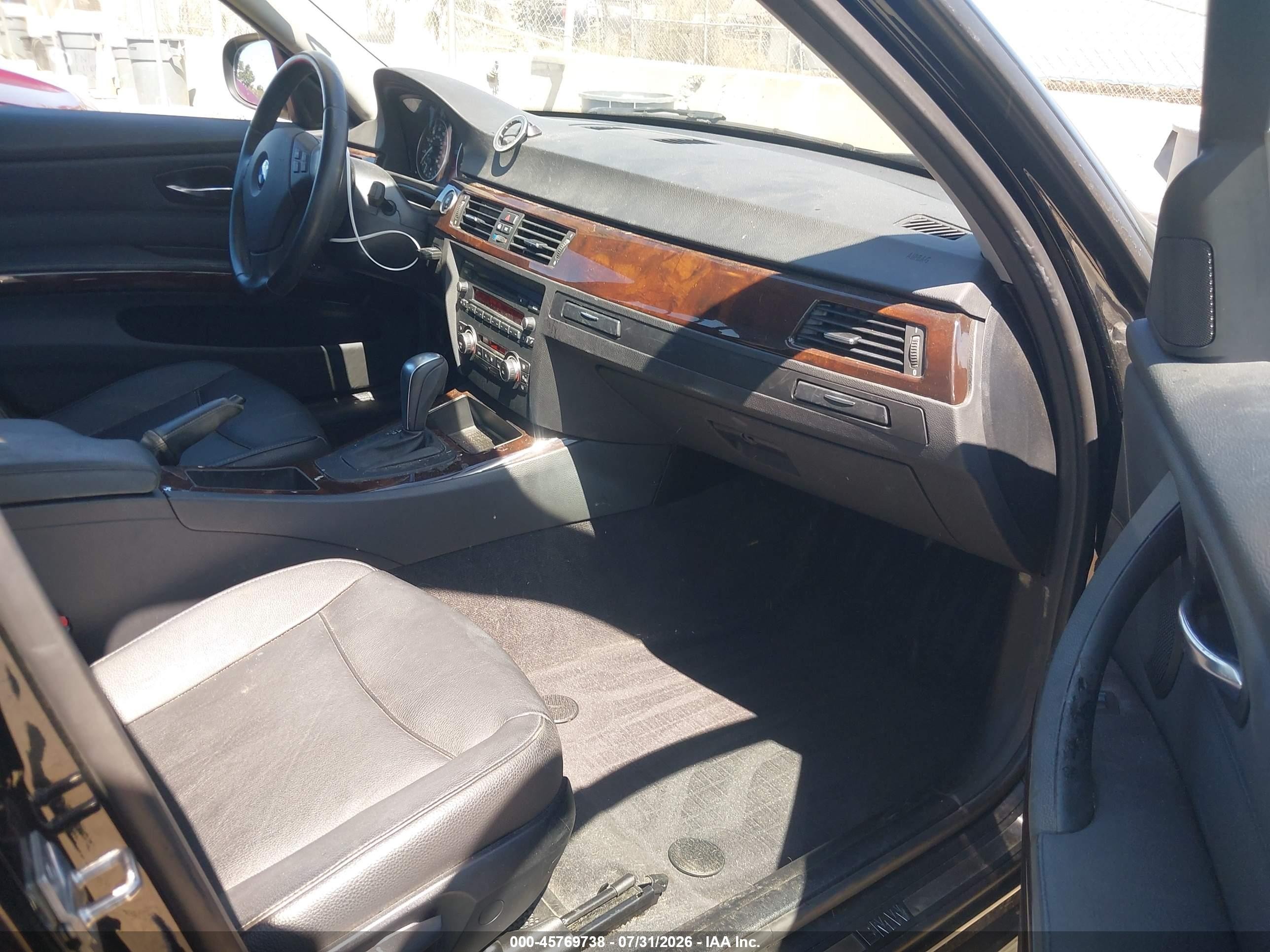 2011 Bmw 328i   Black vin: WBAPH5C50BA443707