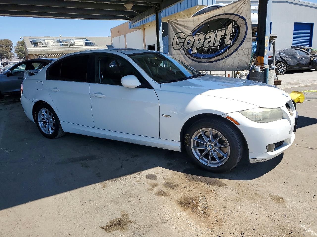 2010 Bmw 328 I Sulev White vin: WBAPH5C55AA440266