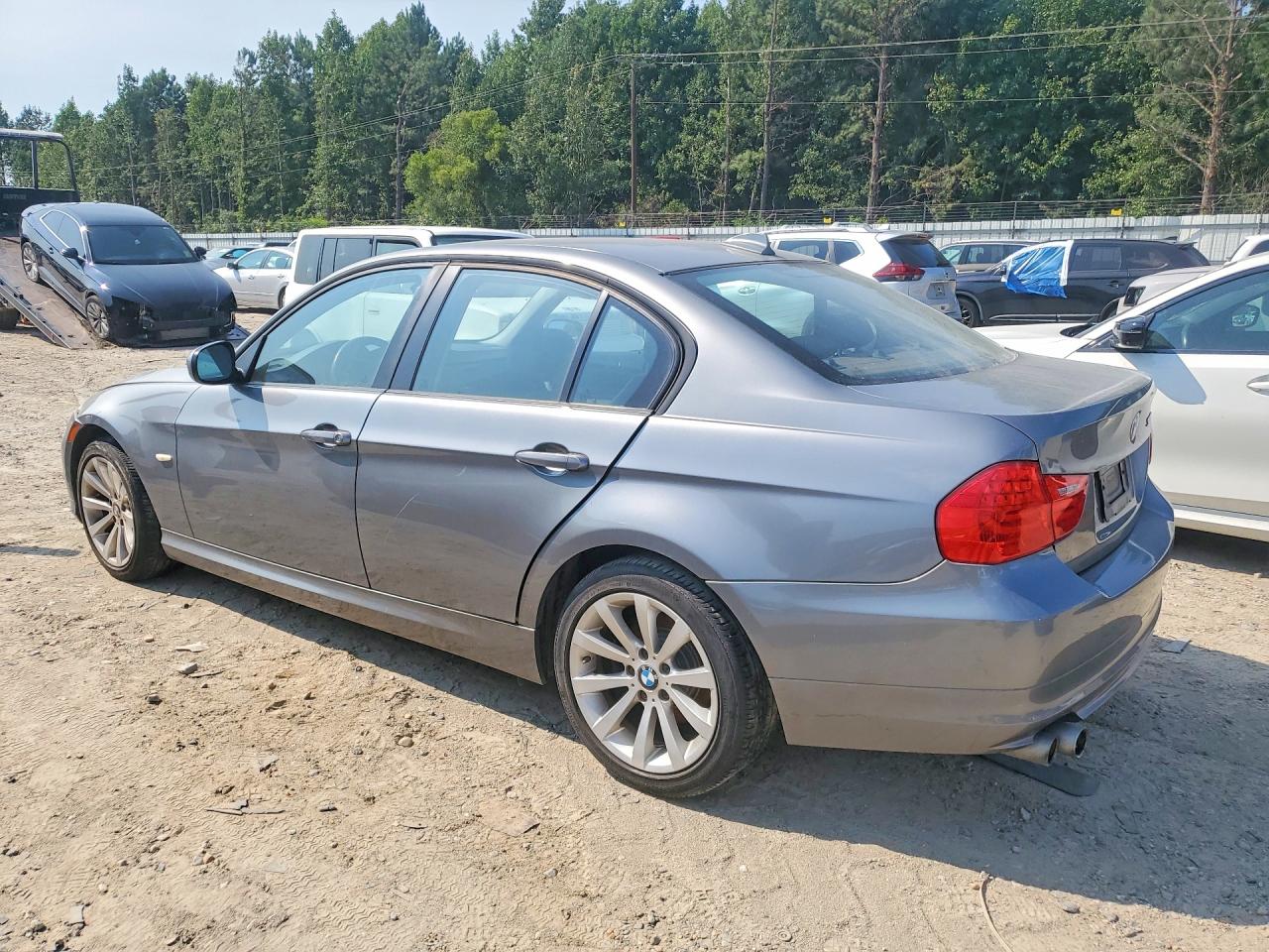 2011 Bmw 328 I Sulev Gray vin: WBAPH5C56BA447356