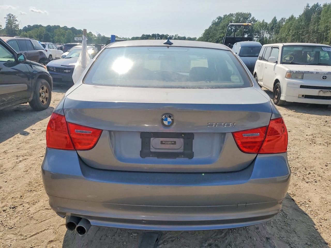 2011 Bmw 328 I Sulev Gray vin: WBAPH5C56BA447356