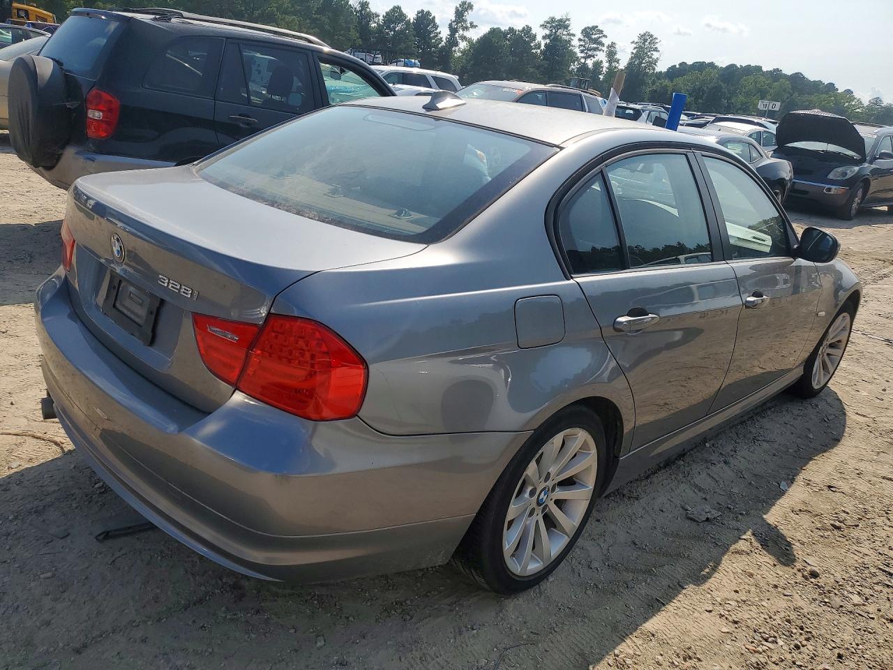 2011 Bmw 328 I Sulev Gray vin: WBAPH5C56BA447356