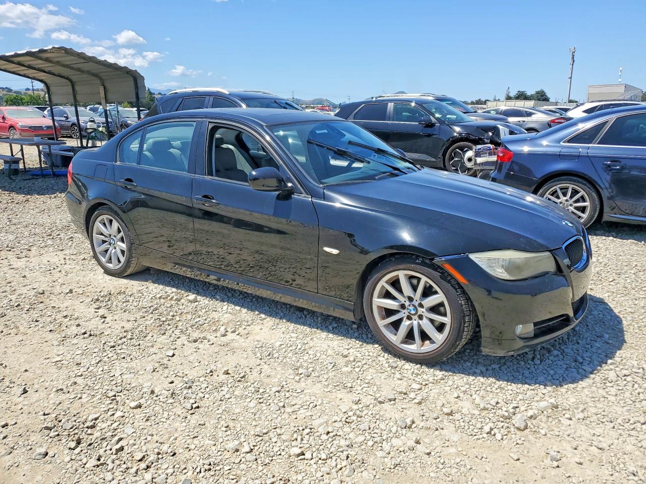 2011 Bmw 328 I Sulev Black vin: WBAPH5C57BA442991