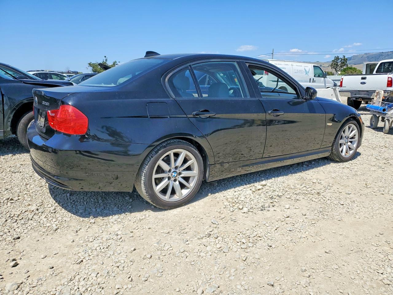 2011 Bmw 328 I Sulev Black vin: WBAPH5C57BA442991