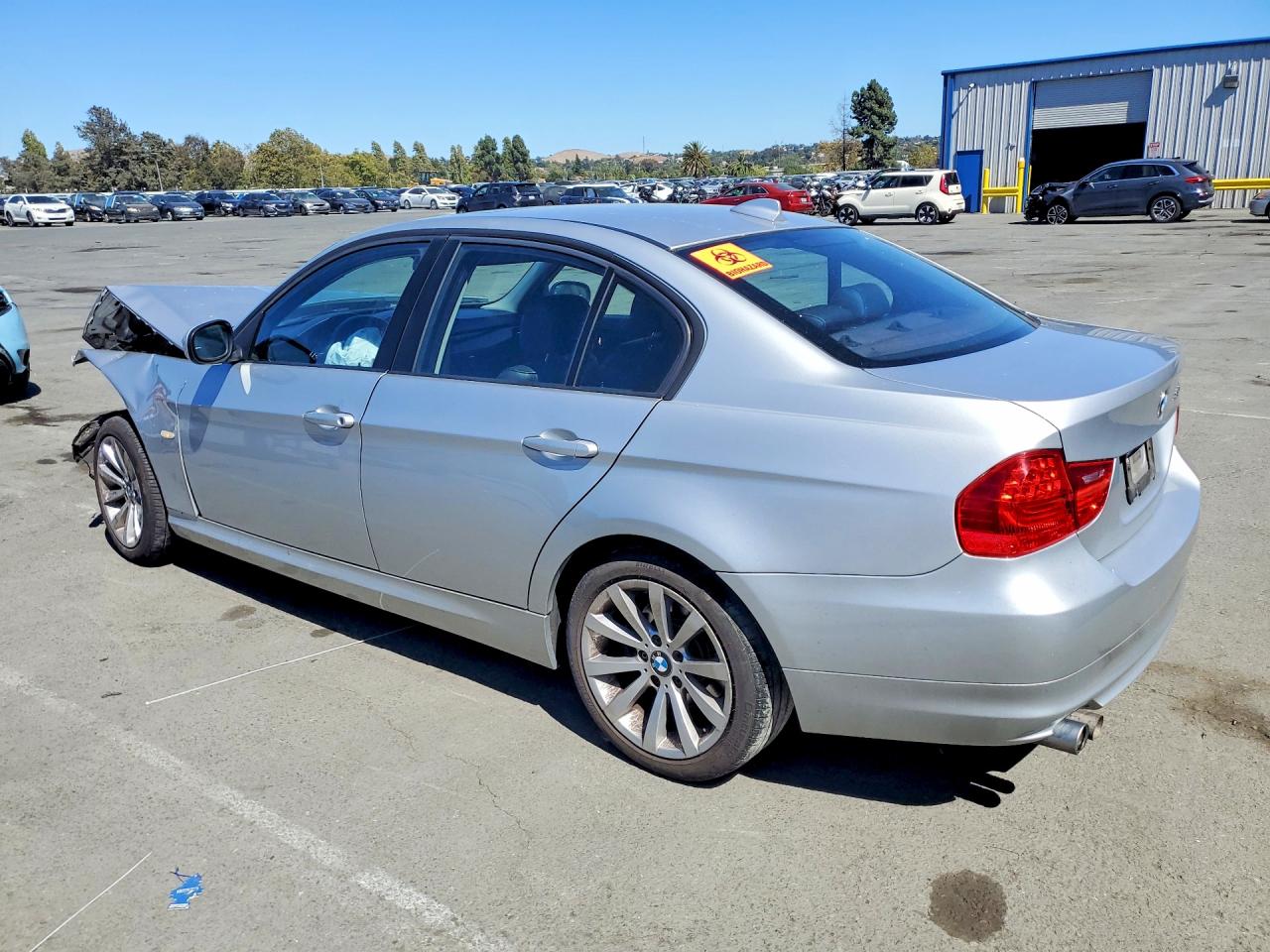 2011 Bmw 328 I Sulev Silver vin: WBAPH5C57BF093365