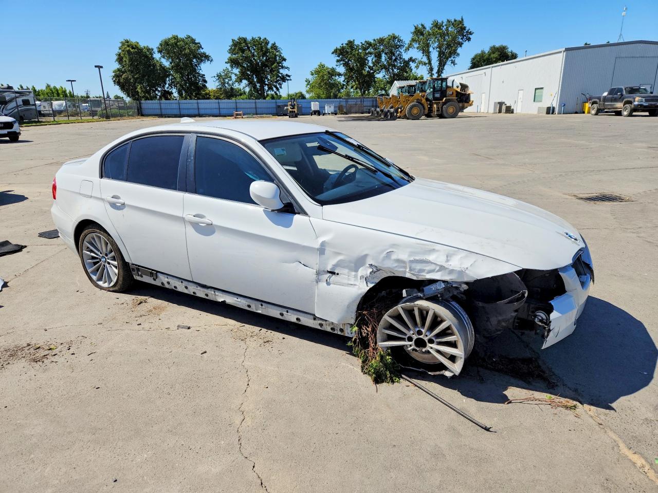 2010 Bmw 328 I Sulev White vin: WBAPH5C58AA438866