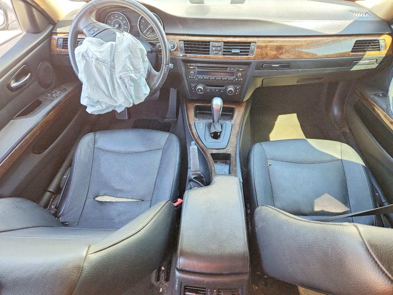 2010 Bmw 328 I Sulev White vin: WBAPH5C58AA438866