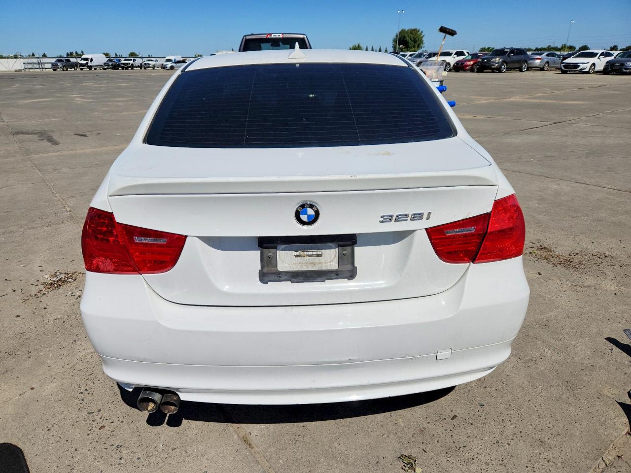 2010 Bmw 328 I Sulev White vin: WBAPH5C58AA438866
