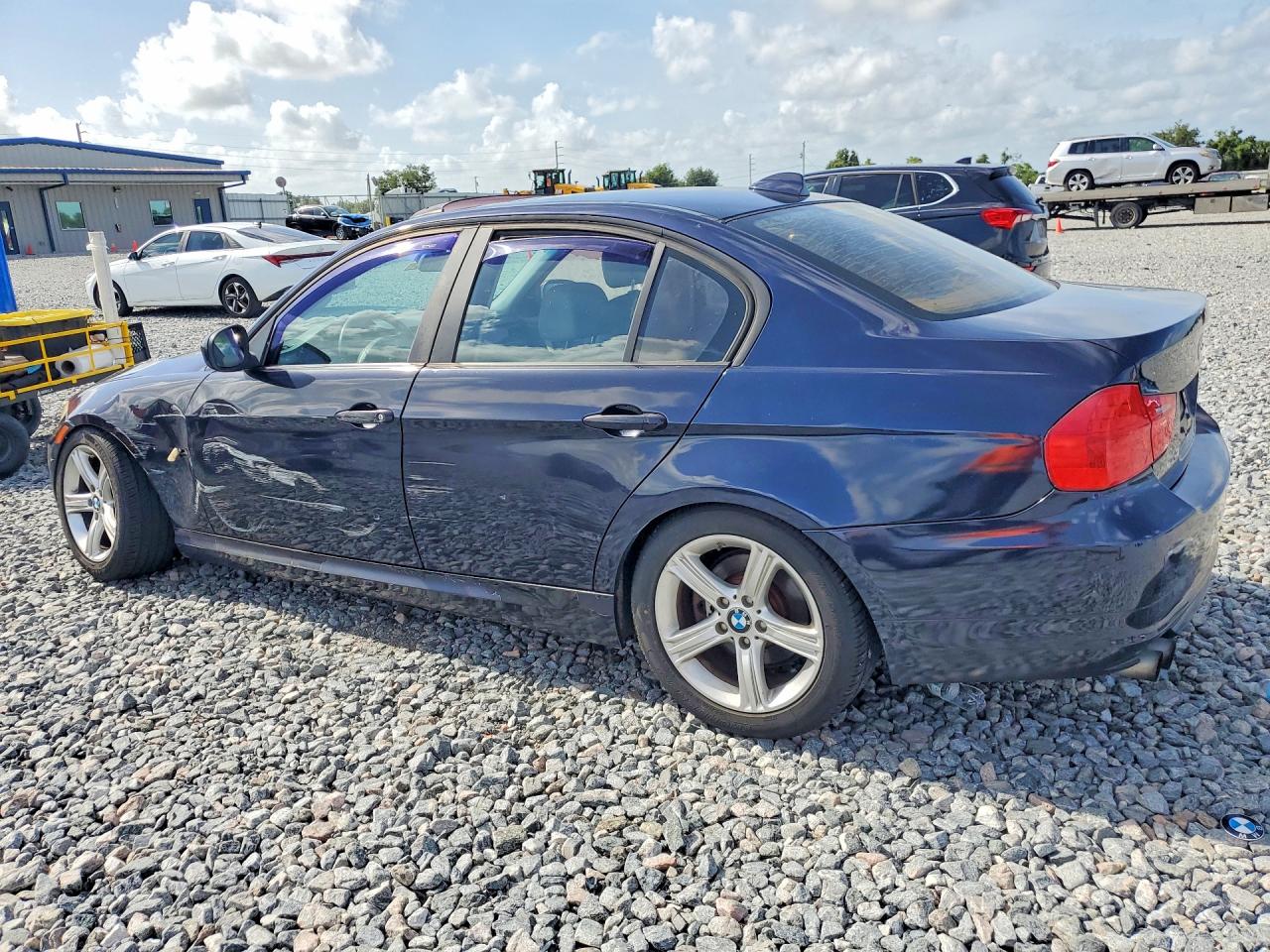 2010 Bmw 328 I Sulev Blue vin: WBAPH5C58AA439788