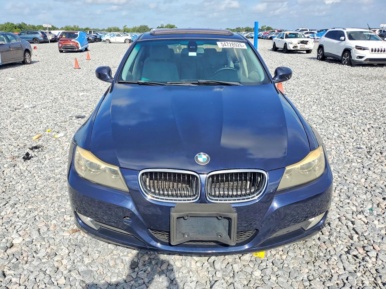 2010 Bmw 328 I Sulev Blue vin: WBAPH5C58AA439788