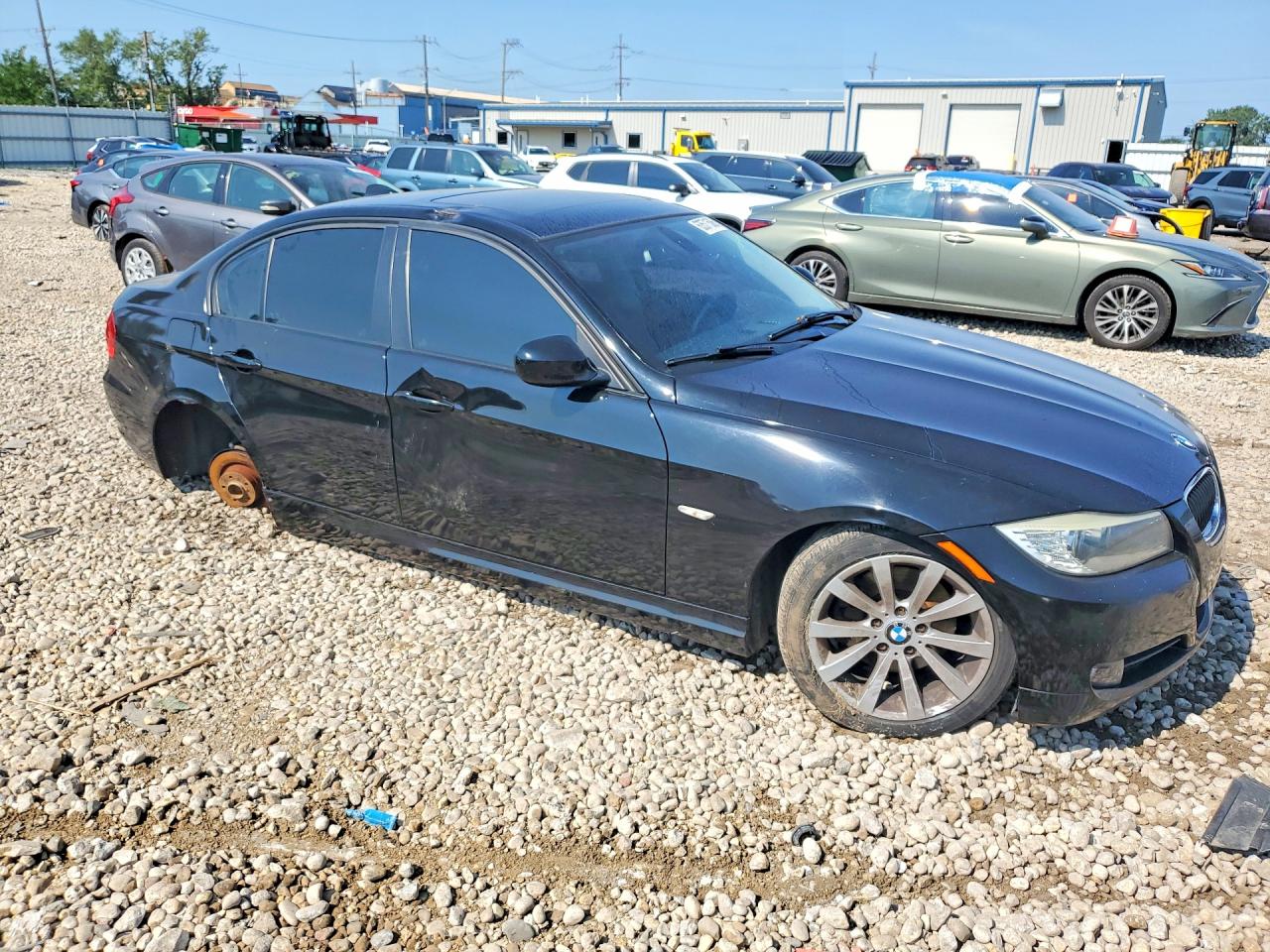2010 Bmw 328 I Sulev Black vin: WBAPH5C59AA439489
