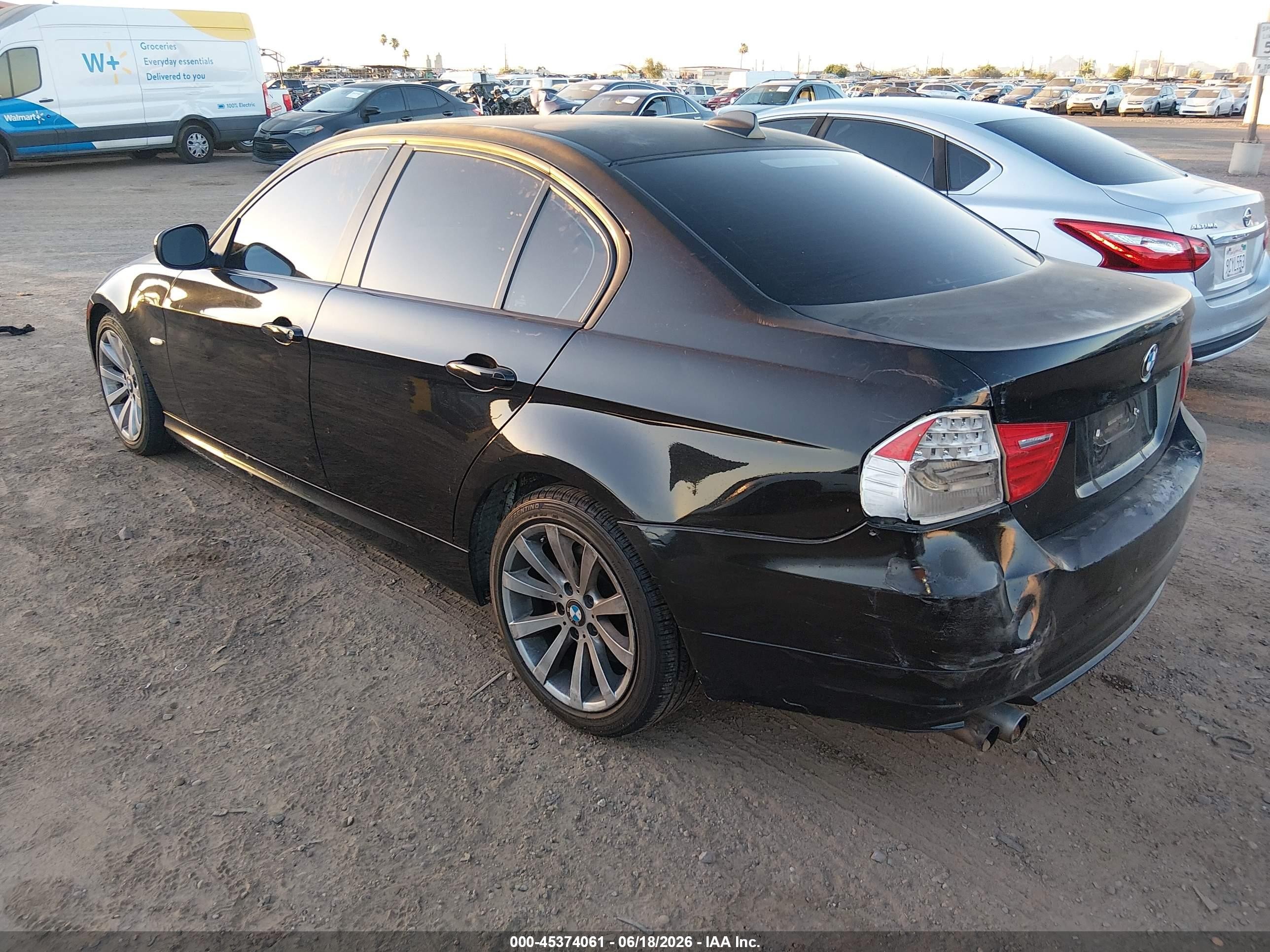 2011 Bmw 328i   Black vin: WBAPH5C59BA440868