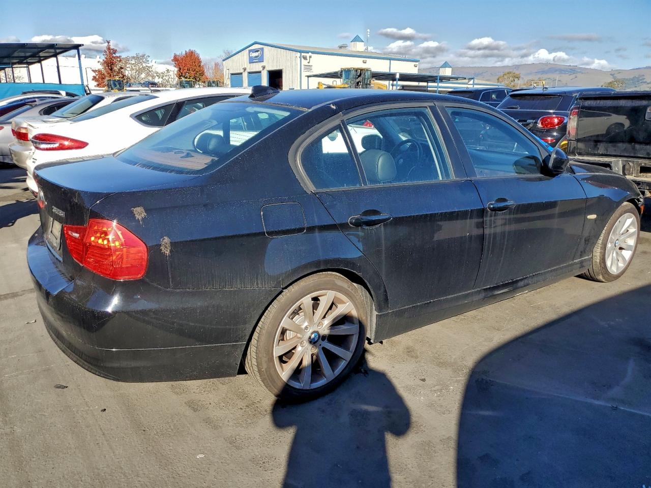 2011 Bmw 328 I Sulev Black vin: WBAPH5C59BA447447