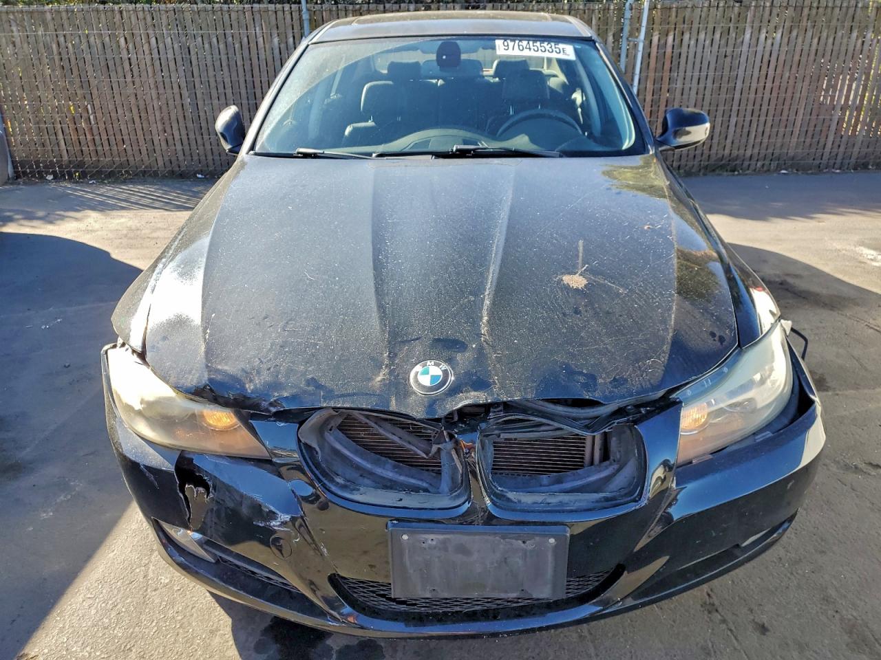 2011 Bmw 328 I Sulev Black vin: WBAPH5C59BA447447