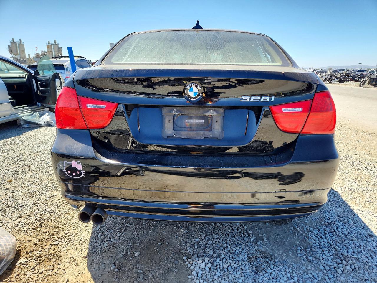 2011 Bmw 328 I Sulev Black vin: WBAPH5G50BNM75074