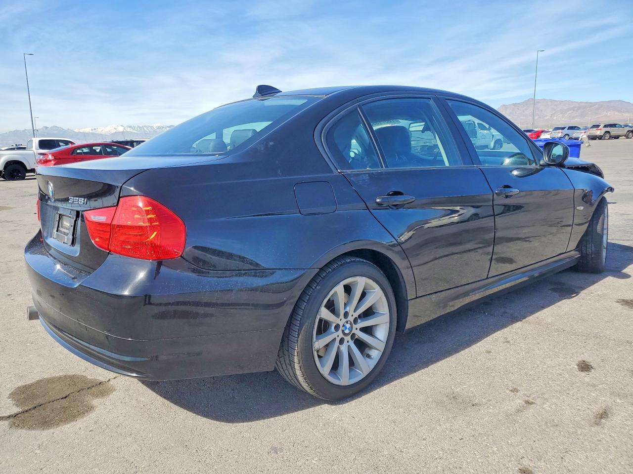 2011 Bmw 328 I Sulev Black vin: WBAPH5G50BNM83451