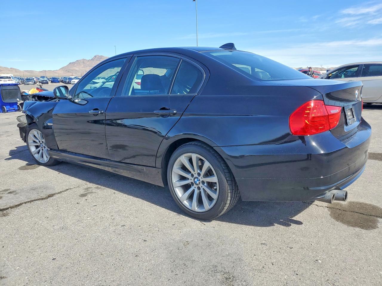2011 Bmw 328 I Sulev Black vin: WBAPH5G50BNM83451