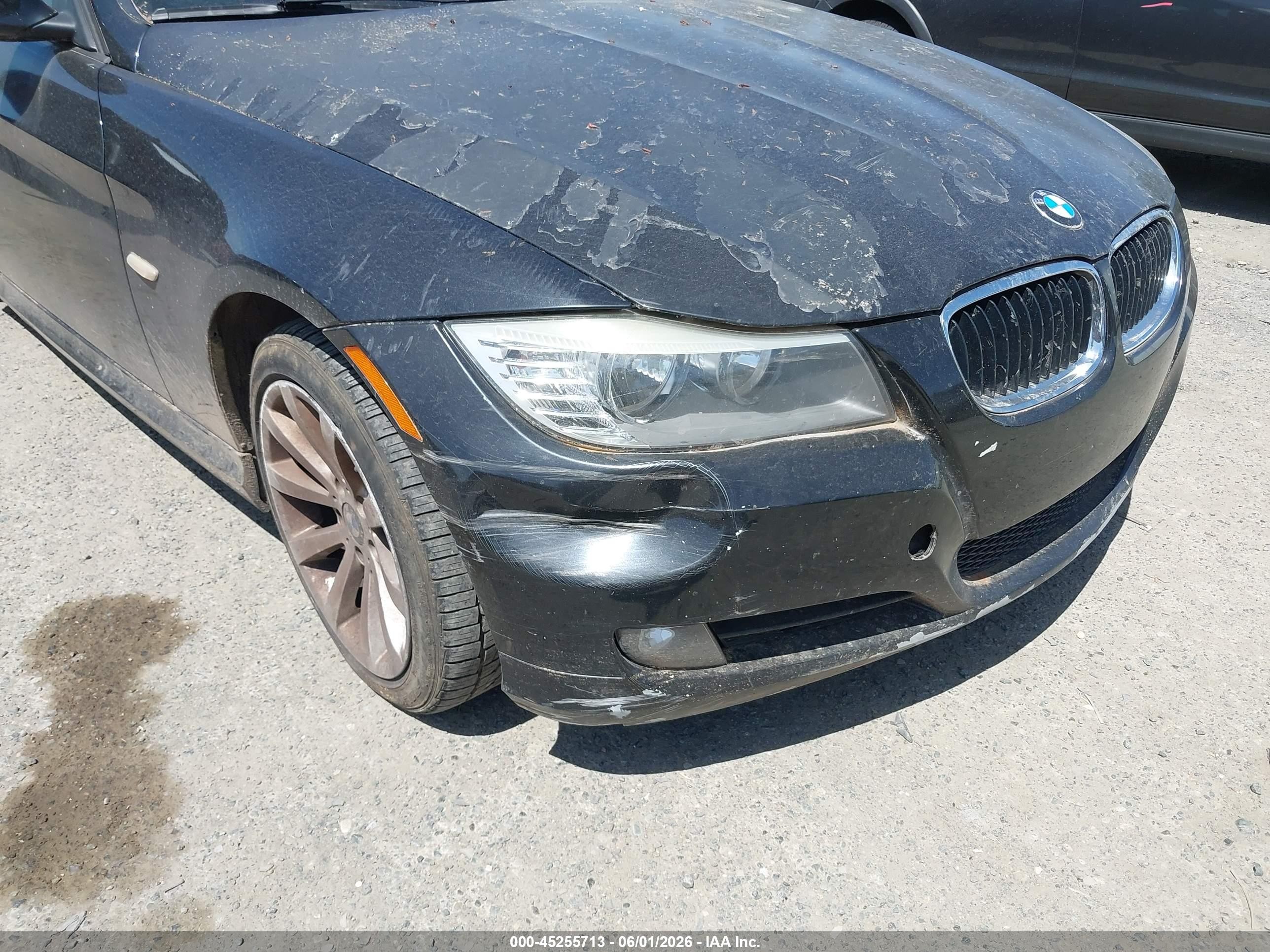 2011 Bmw 328i   Black vin: WBAPH5G51BNM79103