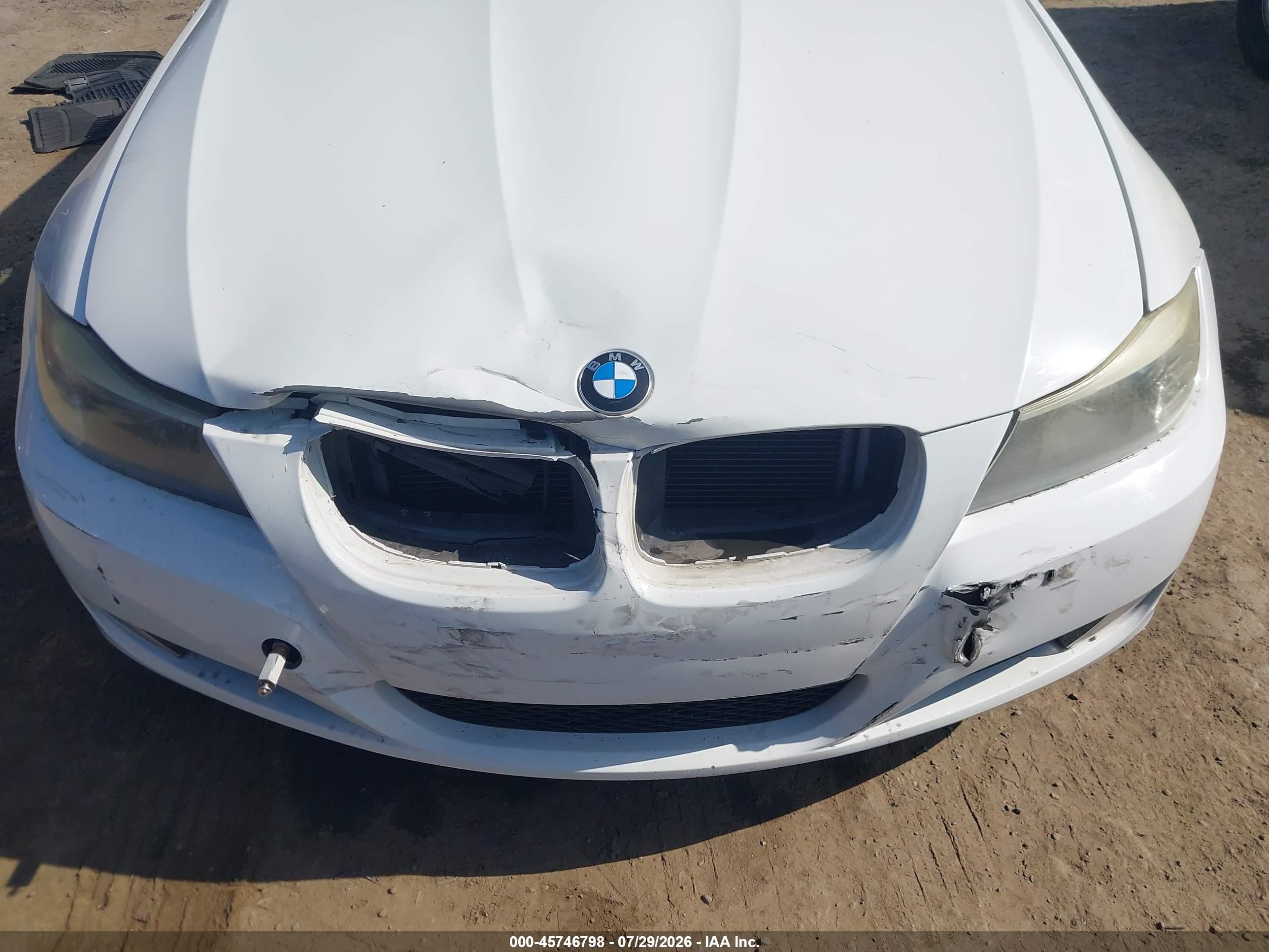 2011 Bmw 328i   White vin: WBAPH5G51BNN59145
