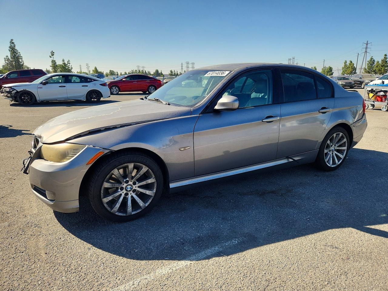 2010 Bmw 328 I Sulev Gray vin: WBAPH5G52ANM34508