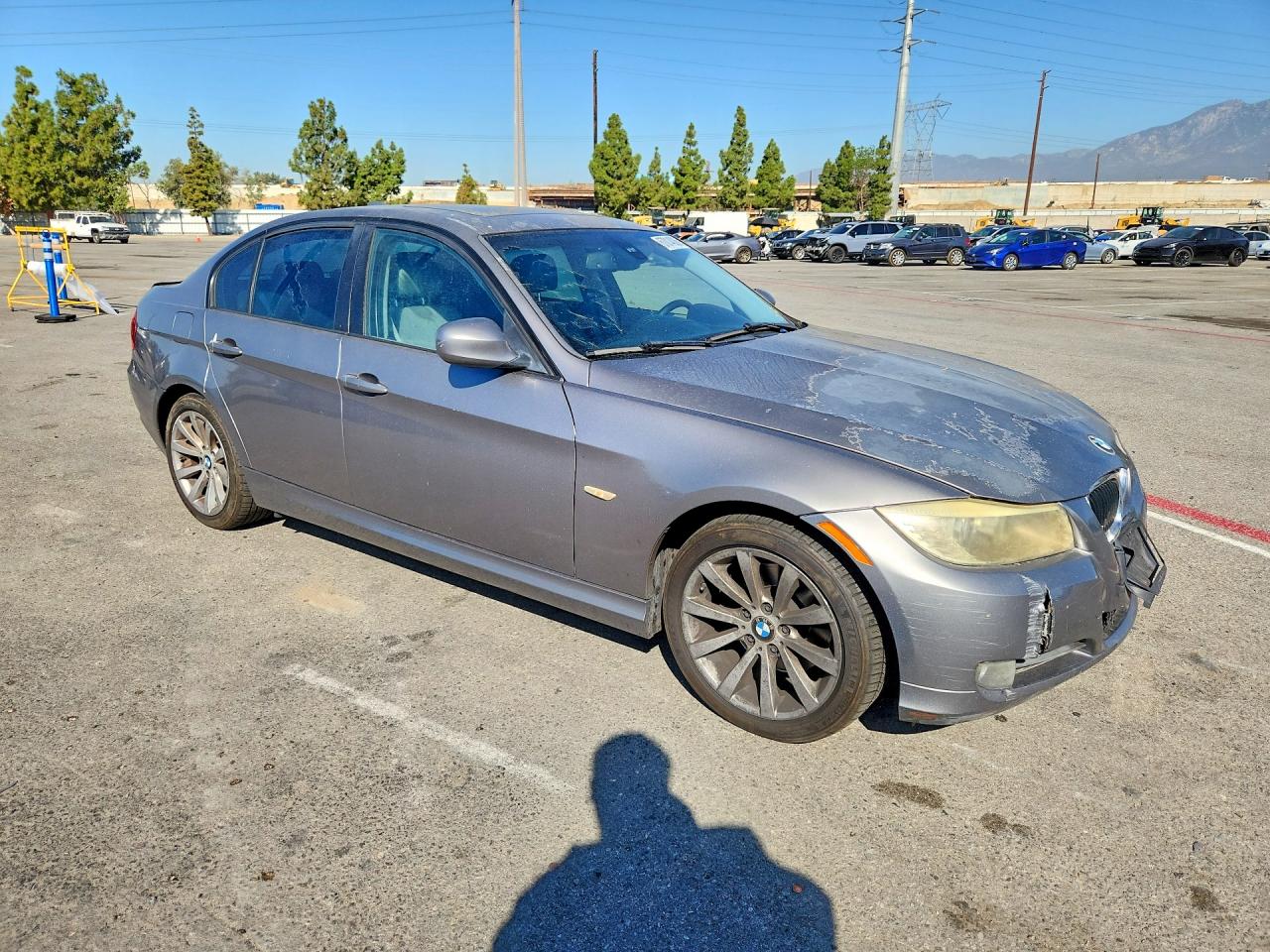 2010 Bmw 328 I Sulev Gray vin: WBAPH5G52ANM34508