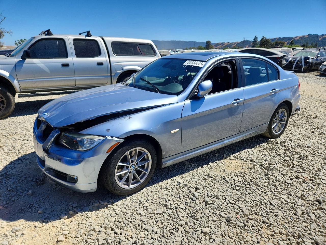 2010 Bmw 328 I Sulev Blue vin: WBAPH5G52ANM70912