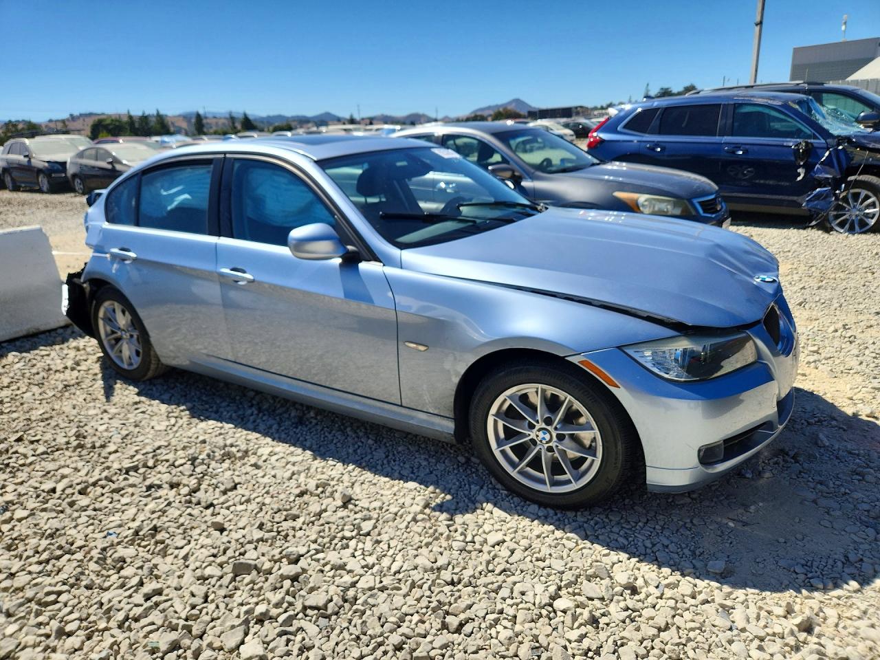 2010 Bmw 328 I Sulev Blue vin: WBAPH5G52ANM70912