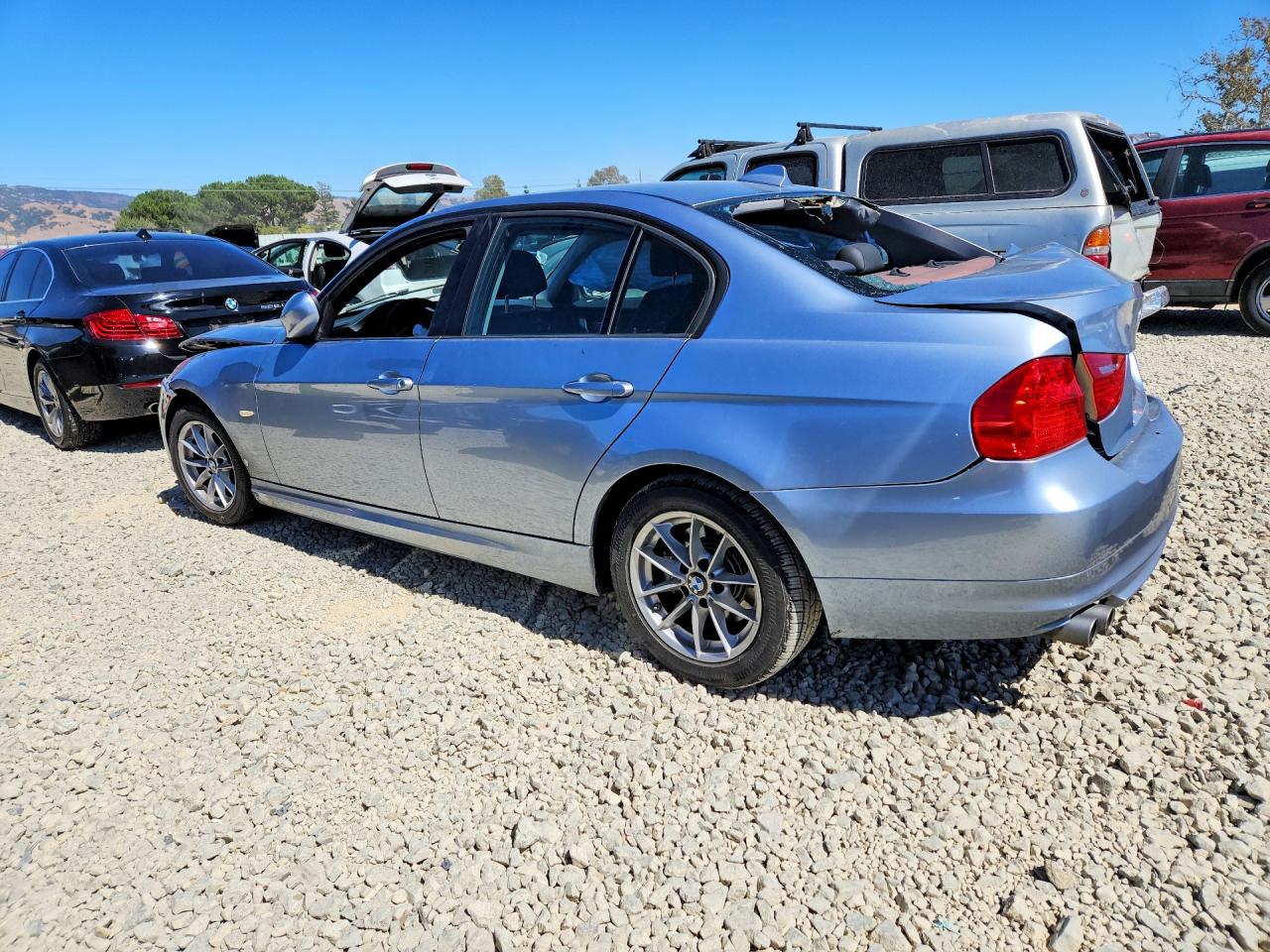 2010 Bmw 328 I Sulev Blue vin: WBAPH5G52ANM70912