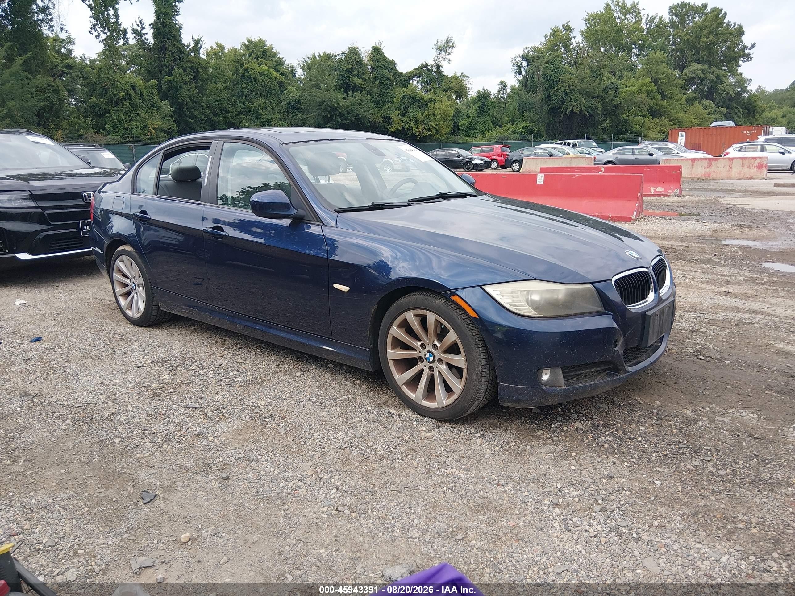 2011 Bmw 328i   Blue vin: WBAPH5G52BNM82849