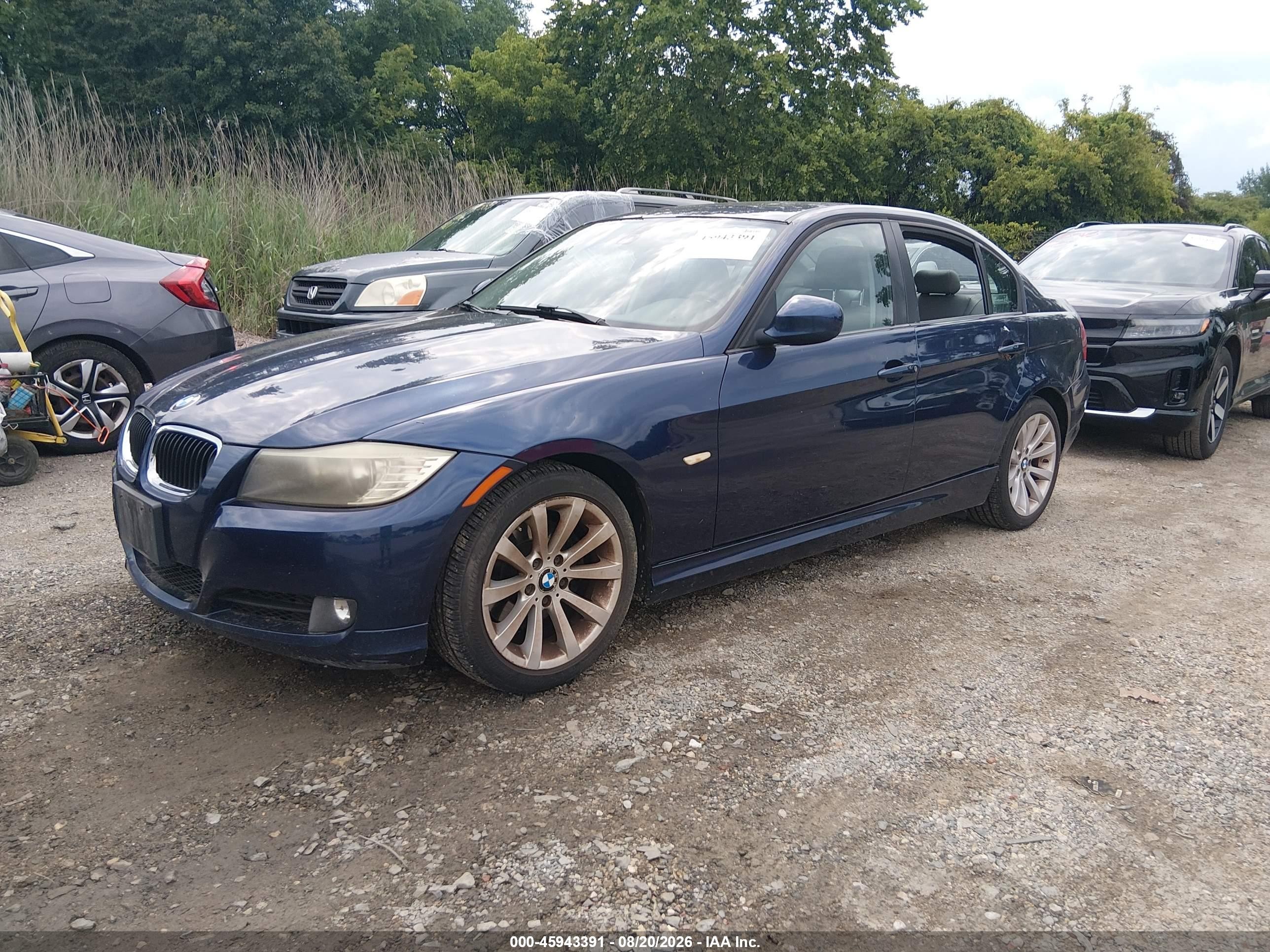2011 Bmw 328i   Blue vin: WBAPH5G52BNM82849