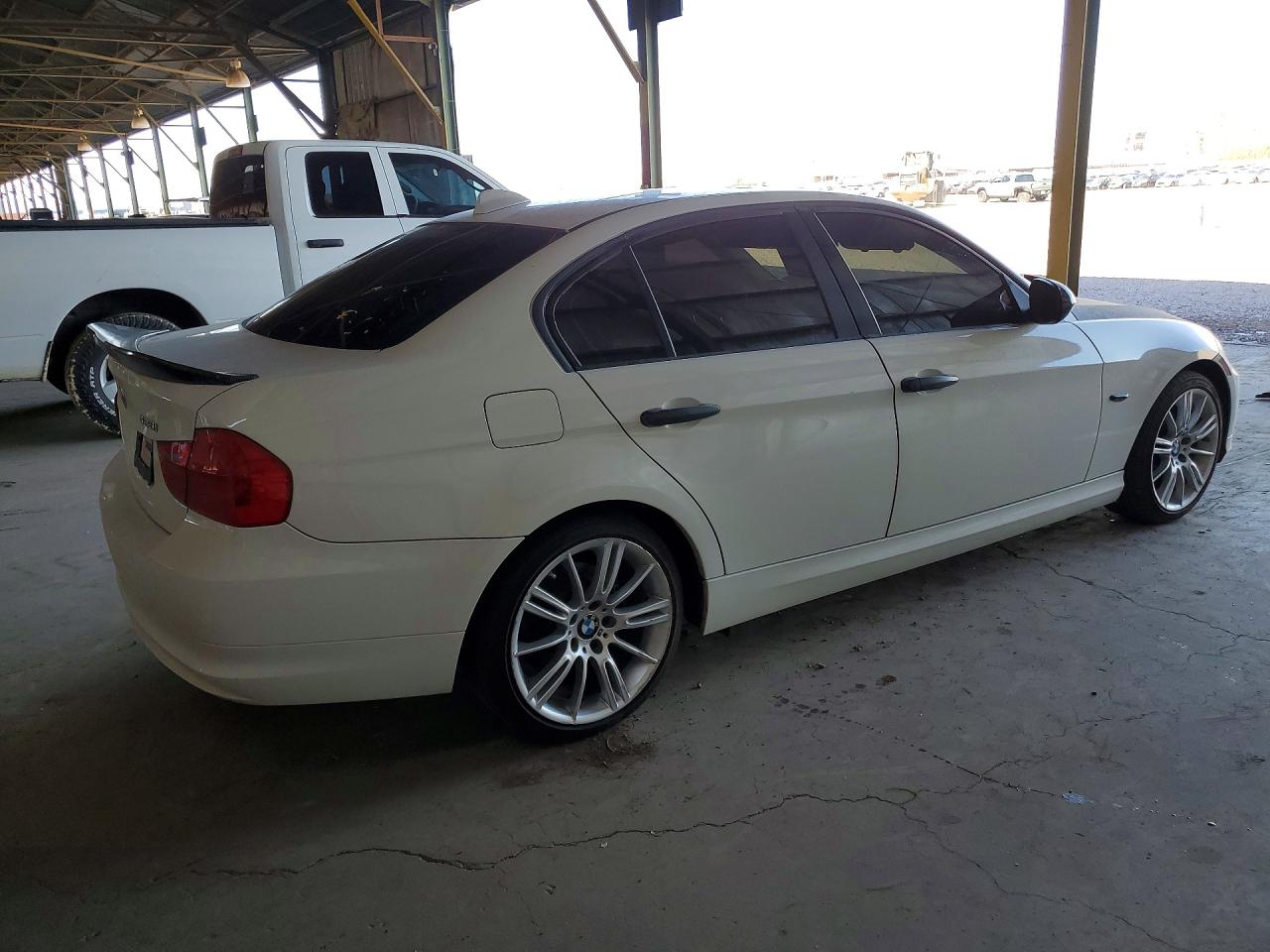 2011 Bmw 328 I Sulev White vin: WBAPH5G53BNM76431