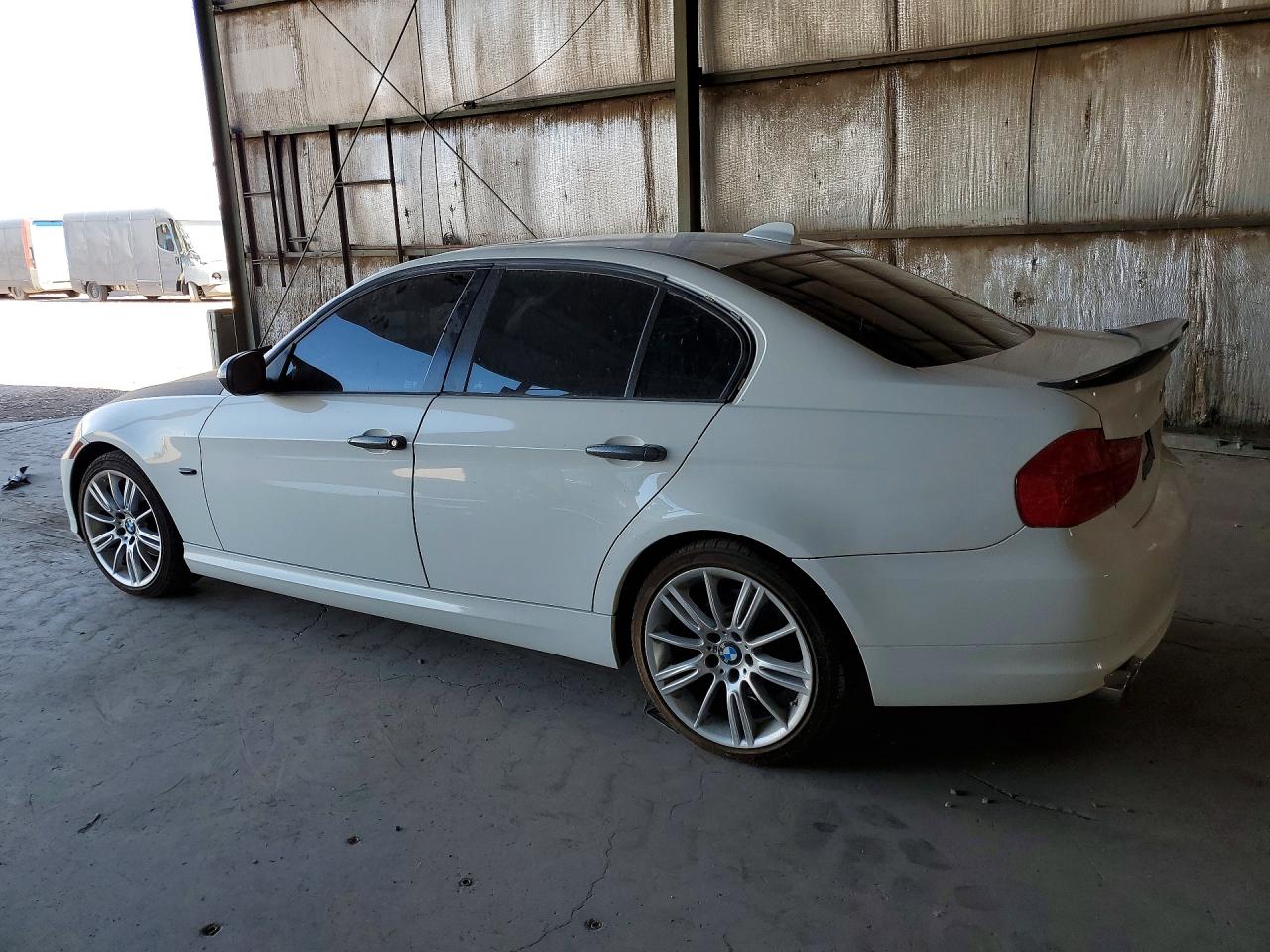 2011 Bmw 328 I Sulev White vin: WBAPH5G53BNM76431