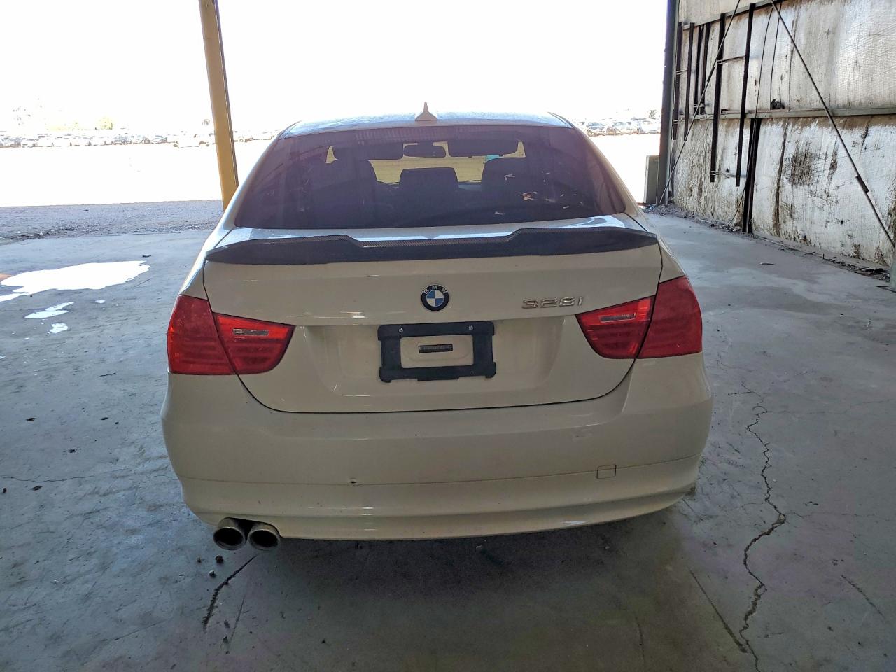 2011 Bmw 328 I Sulev White vin: WBAPH5G53BNM76431
