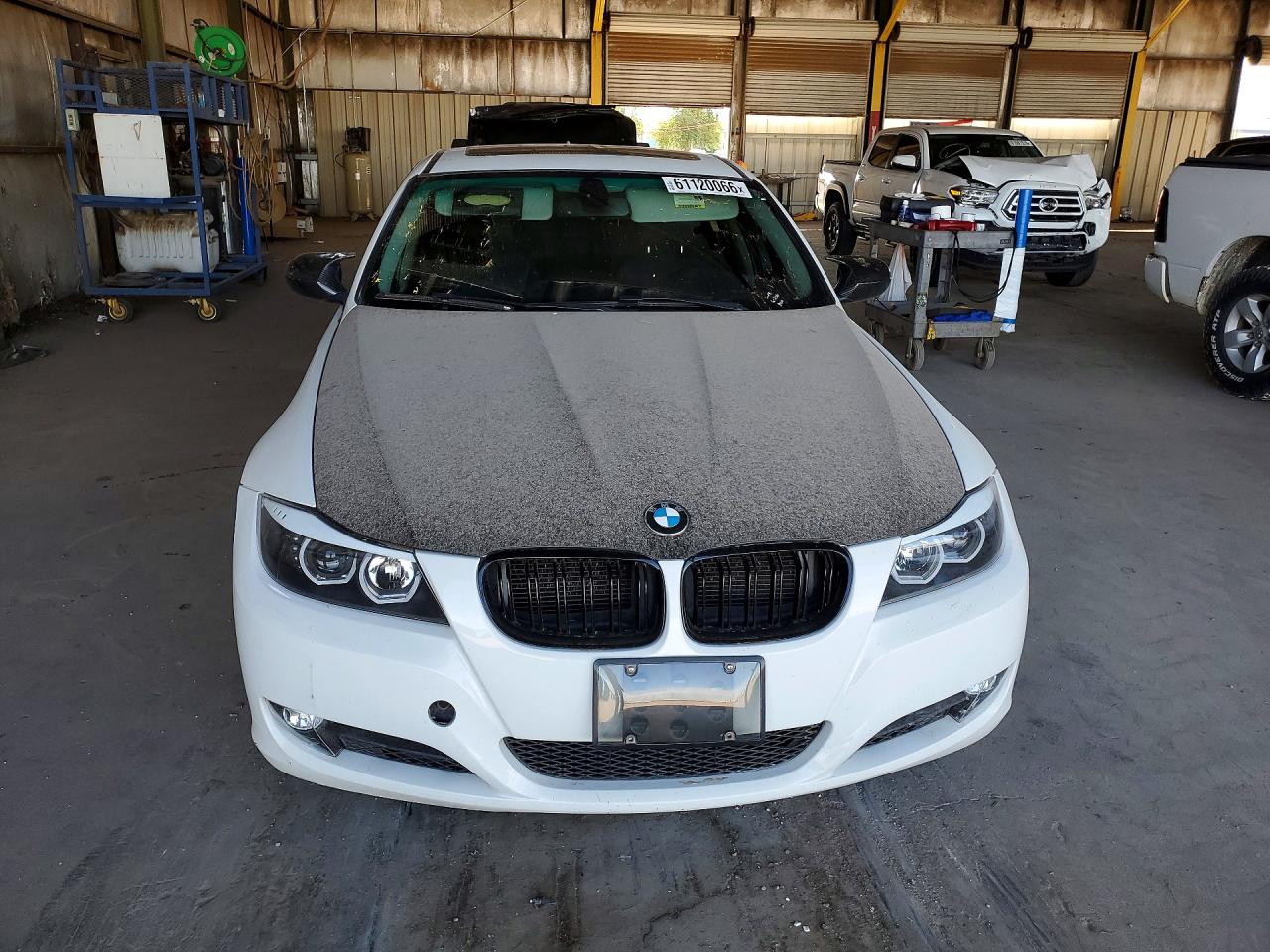 2011 Bmw 328 I Sulev White vin: WBAPH5G53BNM76431
