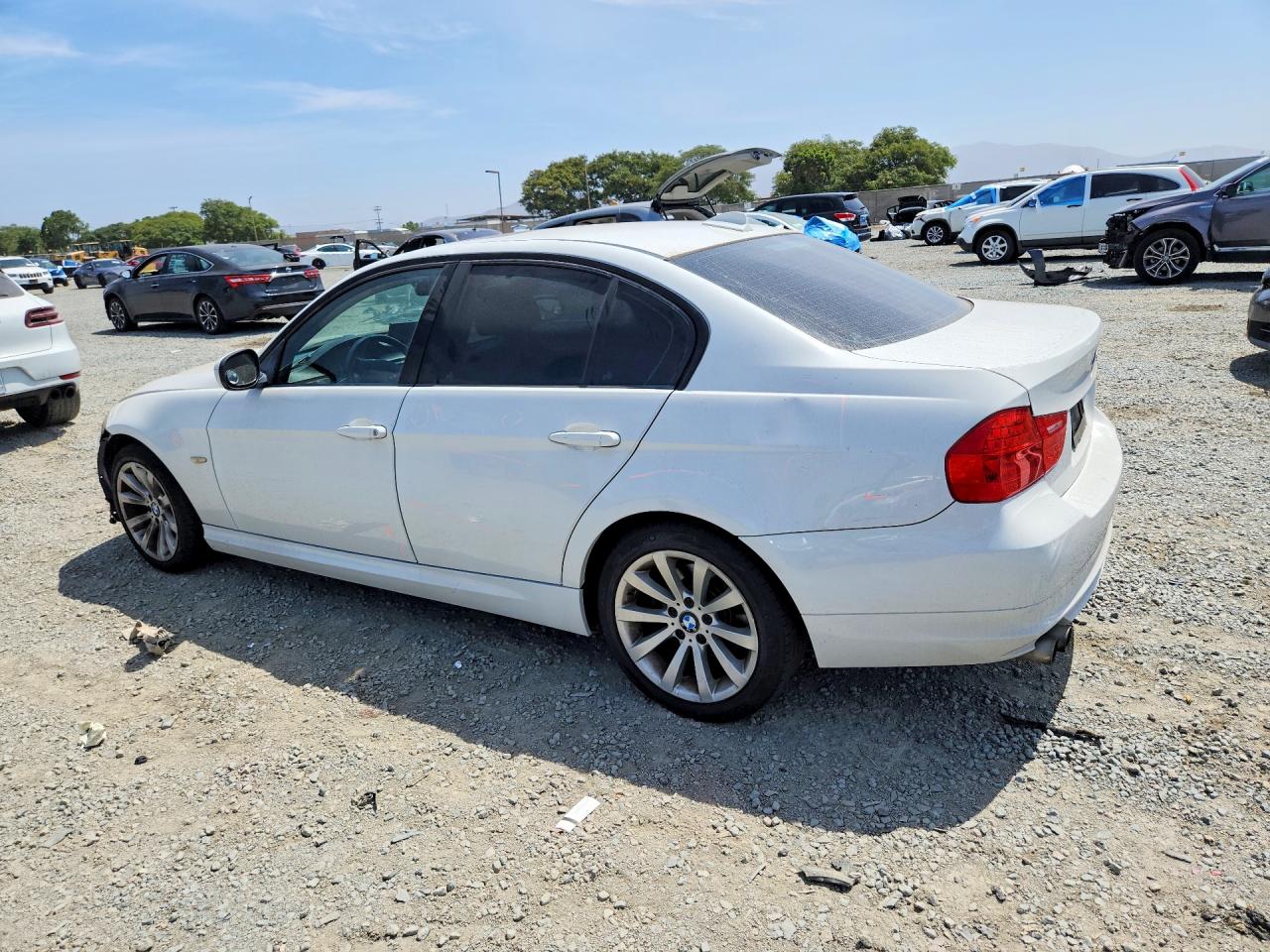 2011 Bmw 328 I Sulev White vin: WBAPH5G53BNM82262