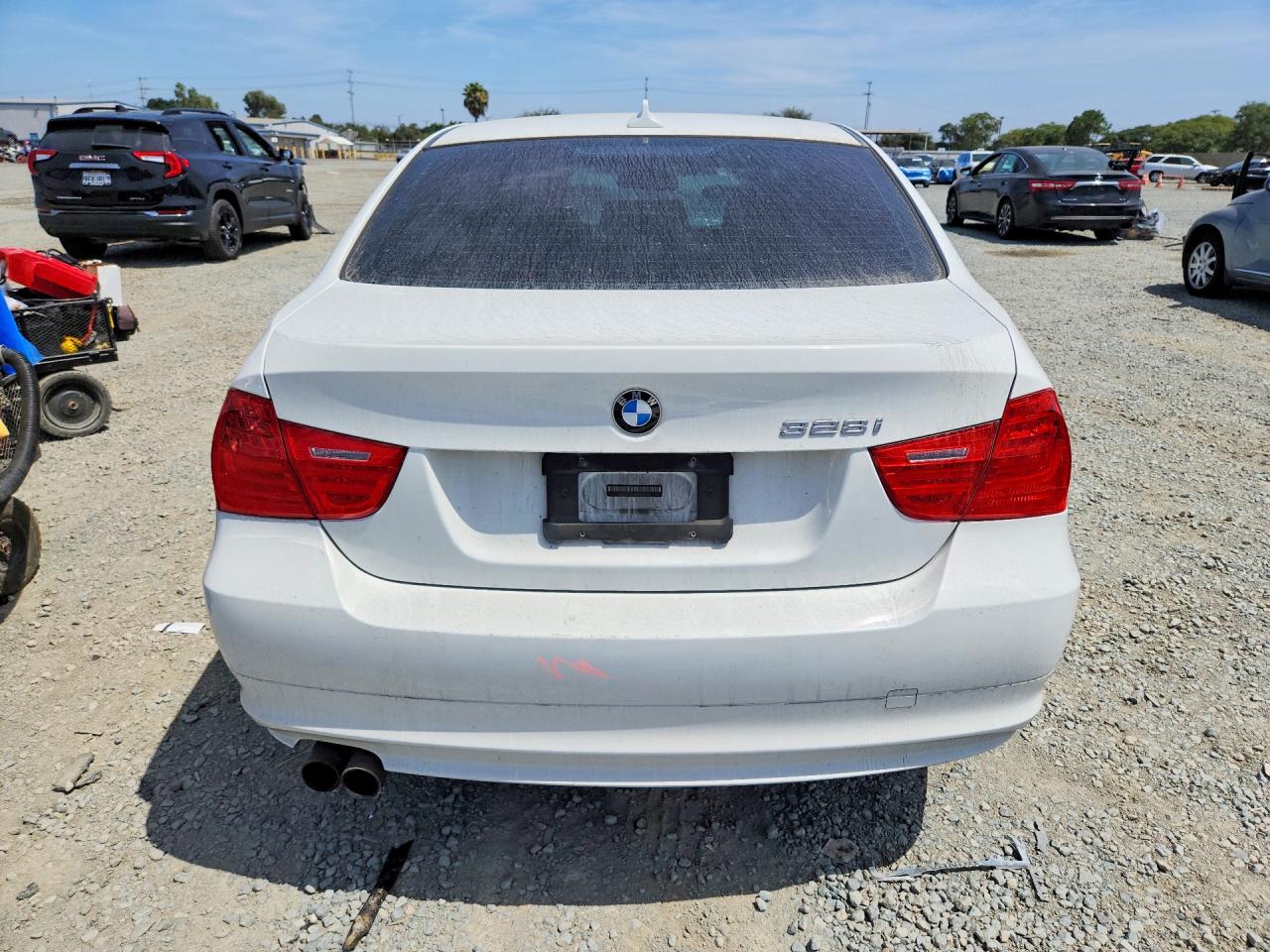 2011 Bmw 328 I Sulev White vin: WBAPH5G53BNM82262