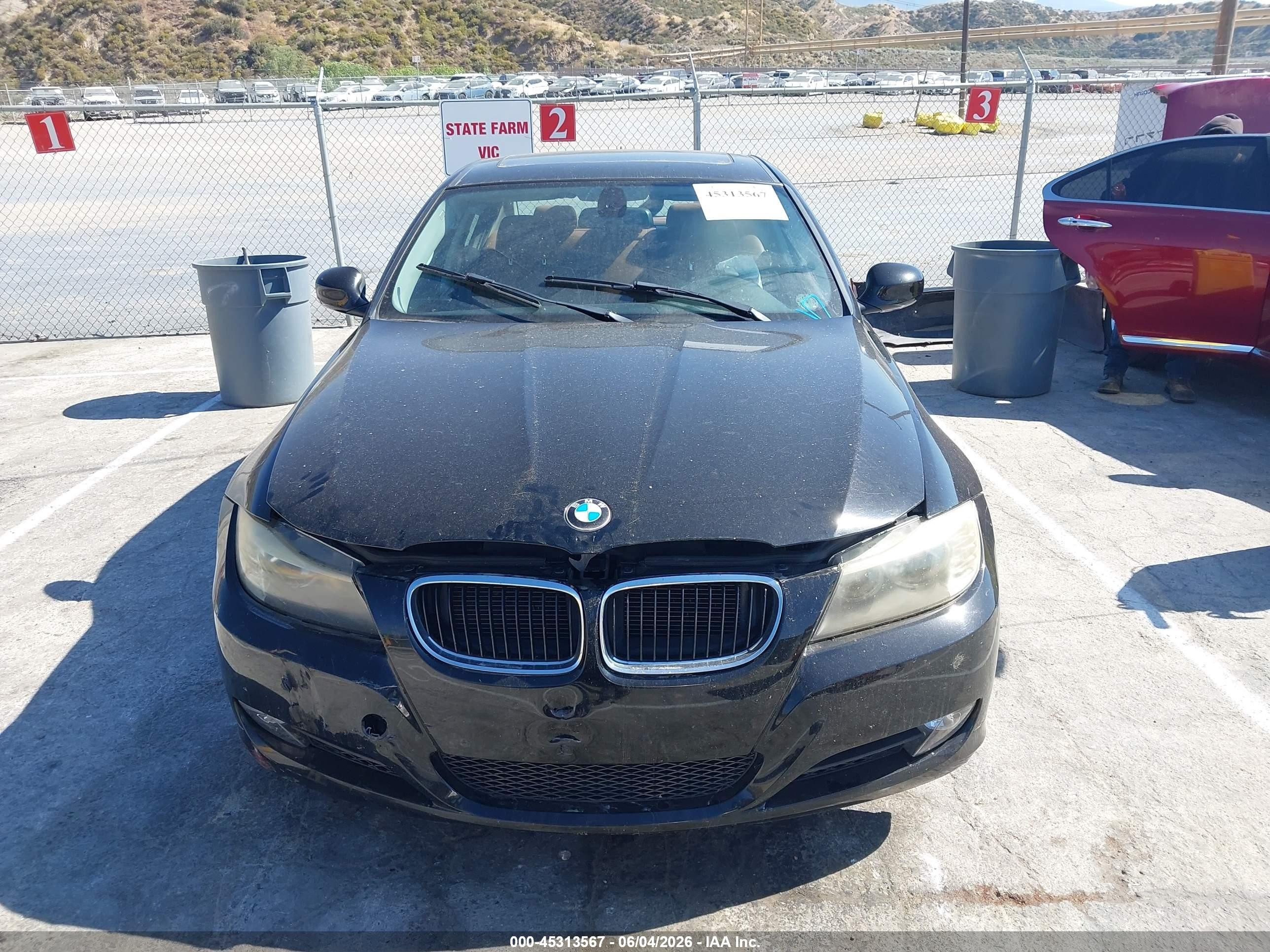 2011 Bmw 328i   Black vin: WBAPH5G53BNM83671